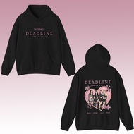 เสื้อกันหนาวแขนยาวมีฮู้ดคอนเสิร์ตสำหรับผู้หญิง Blackpink Retro Deadline 2025 World Tour BLACKPINK จี