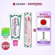 EUTHYMOL Whitening 106g  Toothpaste set / Whitening Toothbrush - Pink