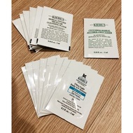 KIEHL'S 契爾氏 集高效清爽零油光UV水凝露3ml/檸檬香蜂草保濕卸妝水3ml/小黃瓜植物精華化妝水3ml