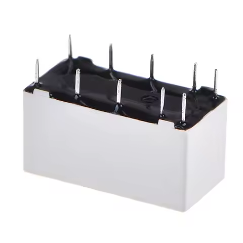 5V coil bistable latching relay DPDT 30VDC 2A 1A 125VAC HFD2/005-S-L2-D realy