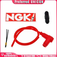 90 /120 NGK Supercharger Line Motorcycle High-pressure Package Spark Plug Cap Lgnition Wire