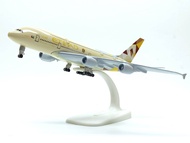Mô hình máy bay Etihad Airlines Airbus A380 20cm