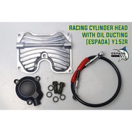 NEW** BYPASS ESPADA y15 / lc5s/ fz150 BYPASS HEAD COVER racing