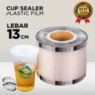 Plastic Lid Cup Sealer Seal Cup Glass Image Motif / Plain contents 1200 cups / Drink Seal Lid / Plas
