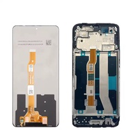 จอ LCD แบบดั้งเดิมสำหรับ VIVO Y28 4G 5G V2352 ประกอบดิจิไทเซอร์หน้าจอสัมผัสพร้อมส่วนอะไหล่กรอบ