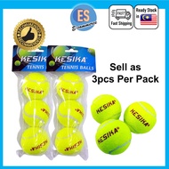 Kesika Tennis Ball 3pcs Outdoor Activity Bola Tennis, Kids play toys