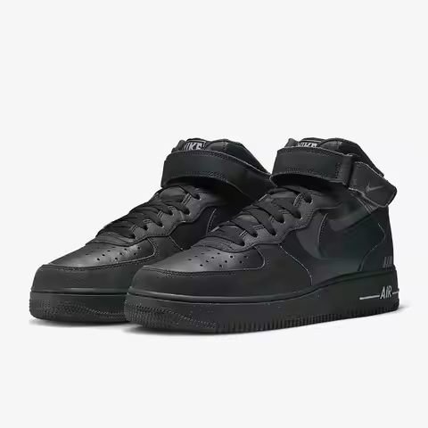 Nike genuine Air Force 1 Men's Casual Breathable Mid-Top Sneakers DQ7666-001