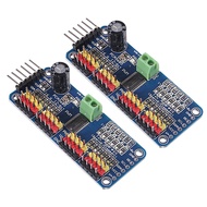 2PCS PCA9685 16 Channel PWM Servo Motor Driver 12 bit IIC Interface Module for Arduino Robot Raspber