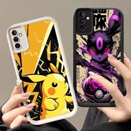 DJ-50 X Pokemon Silicone Casing black and white for OPPO Realme C73 14T 2025 14 A5 C71 A5X 14X 5G 4G