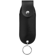 【Tech-savvy】 Pepper Spray Pouch PU Pepper Spray Mini Portable Top Flap Pepper Spray Holder Self Defe