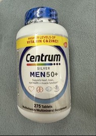最新 ✨ 美國 Centrum 銀善存綜合維他命 (適合50歲以上男士) 275粒片劑  EXP : 09/27