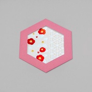 ROKKAKU CARD 大和撫子 山茶花