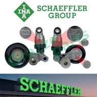 INA Schaeffler Fan Belt Tensioner Pulley Bearing 534050010 Honda Accord T2A 2.4 Civic TEA 1.5 CRV TM