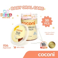 COCONI Baby Oral Cleaner Gauze Stick | Sterile Gauze Cloth | Newborn care baby mouth cleaner