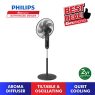 Philips Pedestal Stand Fan 1000 Series with Aroma Diffuser & Remote Control CX1520/01 | CX1520