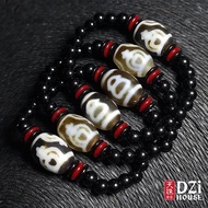 Dallas Dzi Bead Bracelet 达洛天珠手链 (SB8689)【Dzi House 天珠奇家】古老西藏王国招财改运达洛天珠手鏈 Antique Dzi Bracelet Old Ti