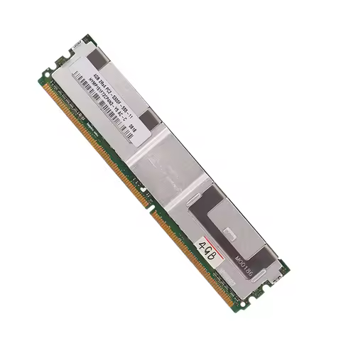 A56XQ DDR2 4GB Ram Memory 667Mhz PC2 5300 240 Pins 1.8V FB DIMM with Cooling Vest for AMD Intel Desk