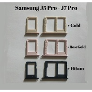 Simtray Simlock Simcard Holder Samsung J5 Pro J530 J7 Pro J730 Dual Sim