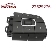 2026NEW 12V สำหรับ Volvo Fm/h สวิตช์พวงมาลัย V4ฉบับหลอดไฟโมดูลปุ่มควบคุมกุญแจ22629276 21957047 21957