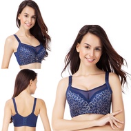 bra 40-44B C D Women Sexy bralette, big size lace underwear Push  Up