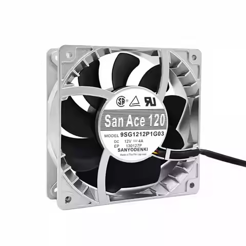 For Sanyo 9SG1212P1G06 9SG1212P1G03 12cm high temperature fan speed fan violence 12038 12V 4A powerf