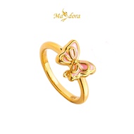 MASDORA 999 Gold Ring Rings Cincin Emas ~ Fetter Butterfly (EMAS 999/24K)