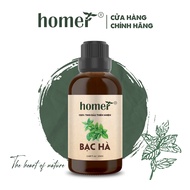 [ Chai 20ML ] Tinh dầu thiên nhiên dung tích 20ml HOMER nhập khẩu - Nhóm đơn hương cơ bản 20 mùi - T