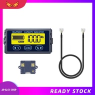 [ap4l43.]  Battery Tester 8V-120V 50A Coulomb Meter Capacity Indicator Lithium Ion Detector Coulomb 