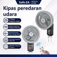 2-year warranty wall fan 12 inch Kipas peredaran udara Silent dual-purpose air circulation kipas din