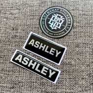 Ashley Sound Audio Speaker Emblem Sticker Small Embossed