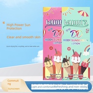 sunblock tinted sunscreen Thailand Shopping Walnut's Ice Cream Body Sunscreen DD Cream Brighten Skin