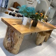 原木 服裝店 展示桌 女裝 中島流水 臺長條 實木 大板 臺茶桌 小長方形 網紅 SUAR枱