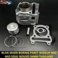 BLOK SEHER MIO SPORTY MIO SOUL FINO KARBU NOUVO RACING BOREUP 58.5 58 54 MM 585MM 58MM 54MM THAILAND