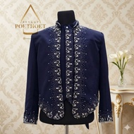 Groom's Beskap || Navy beskap || Navy reception beskap || Javanese beskap || Javanese solo beskap