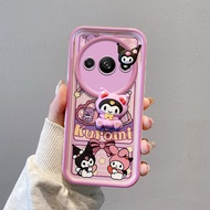 เคส Redmi A3 สำหรับ Redmi A3【น่ารักลายการ์ตูนสามมิติตกแต่งฝาครอบเคสโทรศัพท์】