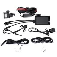 Motorcycle Driving Recorder Waterproof Dual Camera Recorder for All Motorcycle Audio Recording Funct
