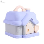 AUGUSTINA Cash Box Birthday Gift Interesting Save Money Key Unlocking Password Auto Scroll Money Sav