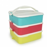 3 Stack Lunch Box / Tropic Snap N Stack Family Lunch / Medina