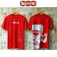 kaos DISTRO SUPREME ASTRONOT MERAH