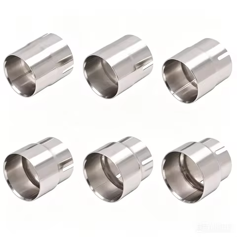 Universal Motorcycle Exhaust Pipe 52/58/62/64MM Conversion 51MM Aperture Converter Adapter Escape Re
