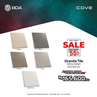 Cove Granite Tile Glory Series 60x60 Granit Matt Lantai Dinding Kamar Mandi Carport
