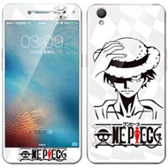 OPPO A37 Cartoon Case & Tempered Glass