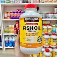 Kirkland Signature Fish Oil 1000mg – Box of 400 tablets (USA) bill Costco