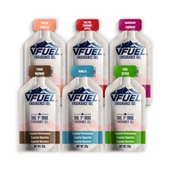 VFuel Endurance Gel Citrus 24 Gel Packs, Running Gel, Marathon, Muscle Recovery,