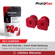 Protoflex Rear Sway Bar Bush for Honda Civic Gen 8 FA FD FK FN (05-12), Civic Gen 9 FB FG (11-16) - 
