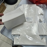 100pcs x PAPER CAKE BOX 6" X 4" X 3" (WHITE)