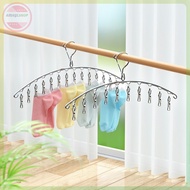 Multi-purpose Clothes Hanger, Shoe Drying Hook, Stainless Steel Baby Clothes Drying Clip - AMAYLSHOP