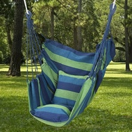 1pc Outdoor Hammock Chair Canvas Leisure Swing Chair No Pillow Or Cushion Dormitory Hammock Swing Rocking Chair(With Sto