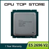 ใช้ Intel E5 Xeon 2696 V2 2696V2 2.5GHz 12-Core 24-Thread เครื่องประมวลผลซีพียู30M 115W LGA 2011 Gub