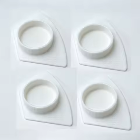 8Pcs Hinge Hole Cover For IKEA Besta Cabinet Hinge Door Hole Decorative Cover Conceals Holes Seamles
